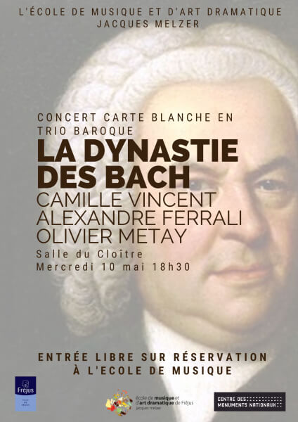 "The Bach Dynasty" concerto carta bianca in trio barocco
