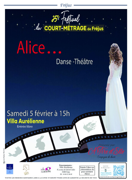 Festival del Cortometraggio – Spettacolo di danza, teatro e cinema "Alice…"